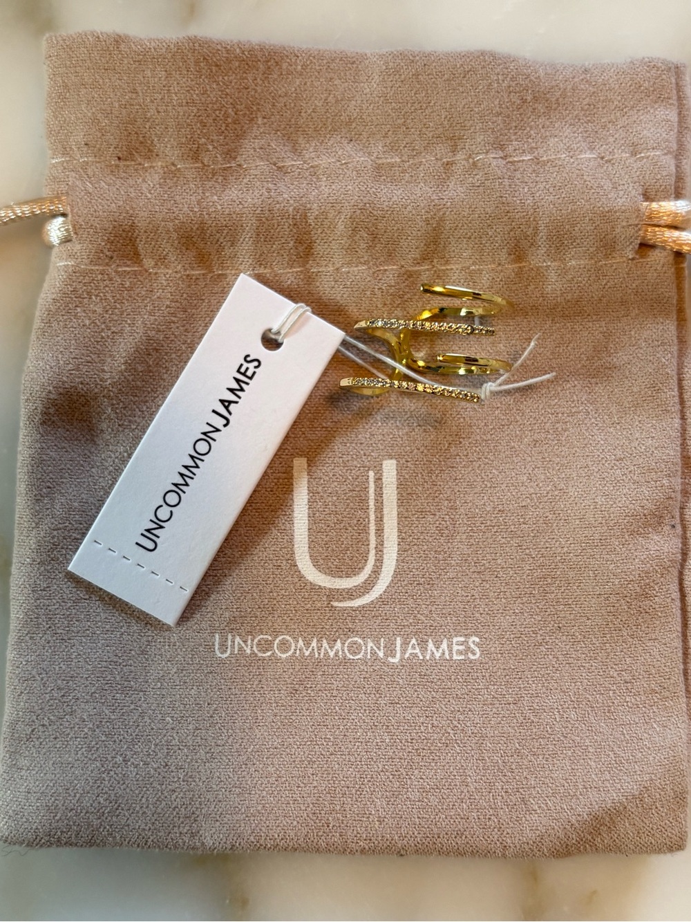 Uncommon James Gold Revelry Ring